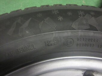 R16 zimná sada CRAFTER rozteč 5x120 215/65R16 semperit - 3
