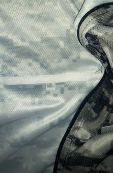 novu 5XL, alebo 64-66, sportovu asymetricku mikinu s Kapucňo - 3