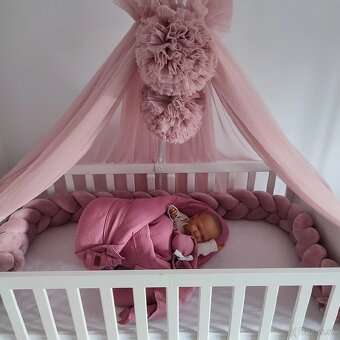 Tylový baldachýn Pom+ stojan - 3