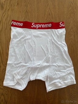 supreme boxerky biele veľ. S - 3