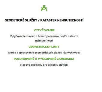 Geodet GEO365.SK - Geodetické služby Krompachy a okolie - 3