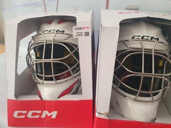 Brankárska maska CCM F5 senior- v akcii - 3