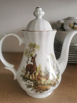 Poľovnícky set, porcelan - 3