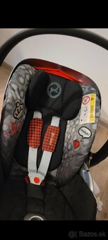 Vajíčko cybex z i-size platinum rebellious, možnosť dať do l - 3