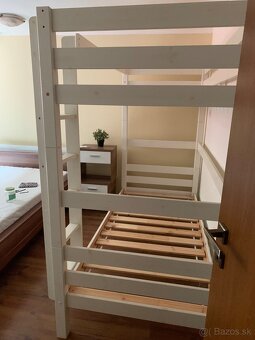 Poschodova postel 90x200 /drevena - 3