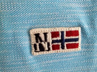 Napapijri slim pánske polo tričko M-S - 3