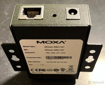 MOXA priemyselný prevodník MGate MB3180/EU V1.2 - 3