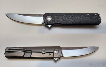 Boker Plus Kwaiken Compact Flipper Marble Carbon, noz - 3