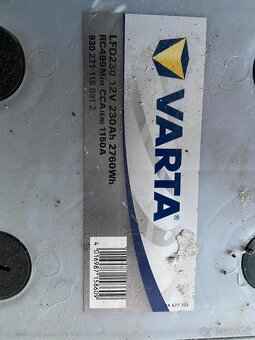 Bateria Varta , regulator , menič napätia - 3