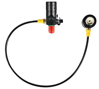 Scuba na potápanie,2L,30-35 min,vesta k flasi - 3