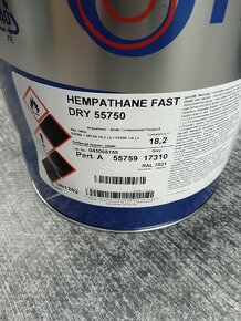 Hempel 30kg farba antracitová. Aj tužidlo. - 3