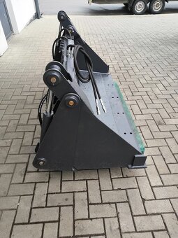Kombinovaná lopata 4v1 , klapačka na šmykom riadený nakladač - 3