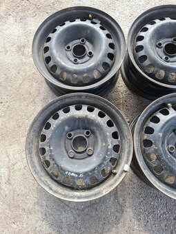 4x100 R14 plechové disky Opel Corsa D - 3