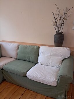 Predam sedacku IKEA ektorp aj s nahradnymi navlekmi - 3