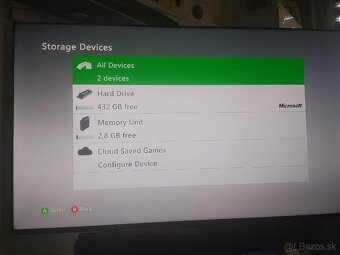 Xbox 360 500GB+Kinect set+2 ovládače+8hier - 3