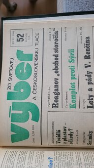 Casopis Vyber rok 1986 - 3