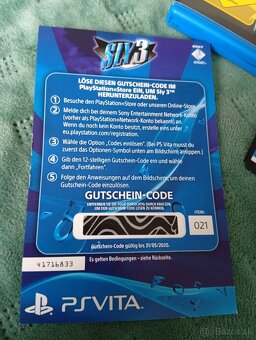 The Sly Trilogy ps vita hra - 3