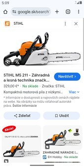 Predám Stihl ms211 - 3