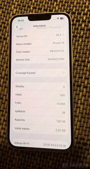 Predám Iphone 14 - 128 gb - 3