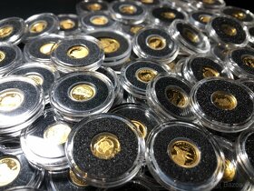 0,5g zberateľské zlaté mince mikroštáty - investičné - 3