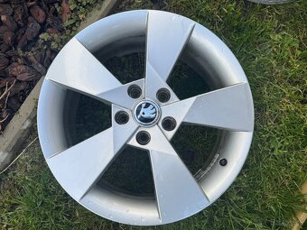 Originál elektróny škoda R17 5x112 - 3