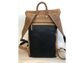 Kožený poľovnícky batoh 30l - 3