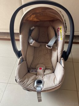 Autosedacka Cybex od narodenia beige flowers cloud i size - 3