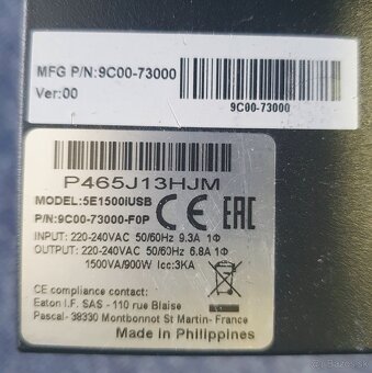 Eaton 5E1500iUSB - bez bateriek - 3
