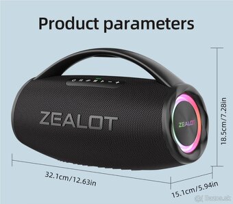ZEALOT S97 Bluetooth reproduktor - 3