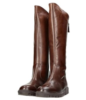 Damske cizmy-hnede - 3