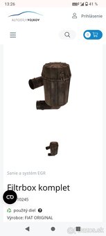 Vzduchový filter Fiat ducato - 3