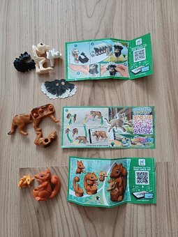 Kinder figurky 1 - 3