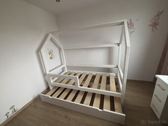 Domčeková posteľ pre 2 matrace - 3