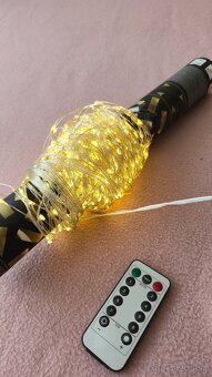 LED svetelná reťaz 120M 1200 LED teplá biela s ovládaním - 3