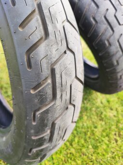 Predám jazdené pneumatiky Dunlop na motorku - 3