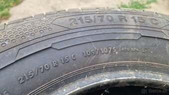 Pneumatiky Continental 215/70R 15C 109/107S letné - 3