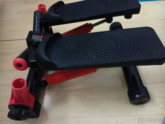 Hop-sport Stepper Slim červený | Twist Stepper s expandérmi - 3