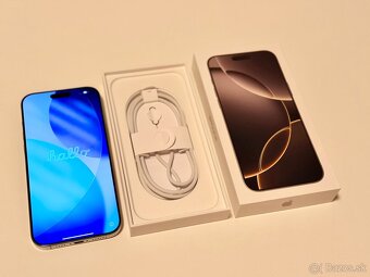 ✅iPhone 16 Pro Max 256 GB – Prírodný titán - 100% batéria✅ - 3