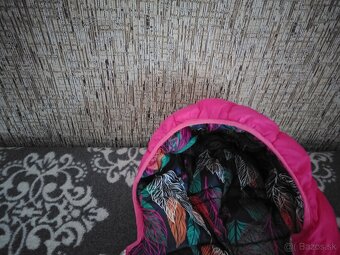 Dievc.zimné obojstranné bundy Alpine Pro veľ.140-146 - 3