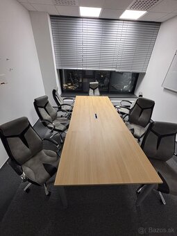 Kancelársky stôl so stoličkami set - 3