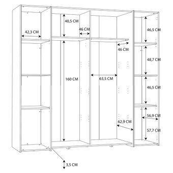 Šatníková skriňa - 3