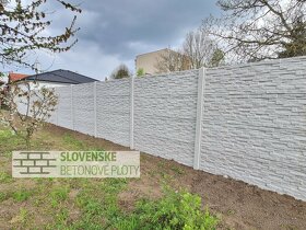 Betónové ploty skladom Lučenec- Veľký Krtíš-Fiľakovo - 3