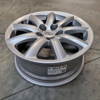 Disky TOYOTA 5x120 R18 7,5J ET32 - 3