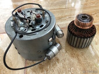 Jawa 350 / 634, ČZ 175 - zapalovanie 6V 75W po GO mínus pól - 3