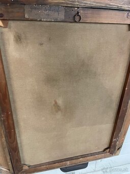 Predám Starý maľovaný obraz - 3