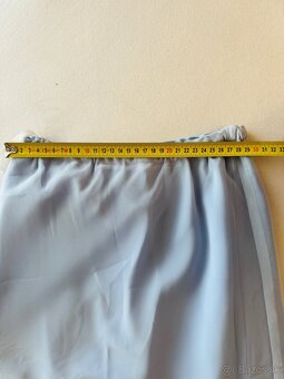 Luxusný set (korzet a sukna) ručne šitý, modrá, small - 3