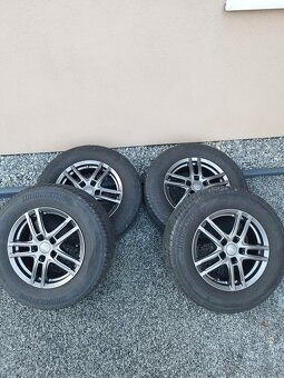 Letné pneu+ alu disky, 5x114.3, 215/70/R16 - 3