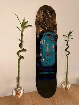 Umelecky obraz Porsche 911 Skate ART 3D - 3
