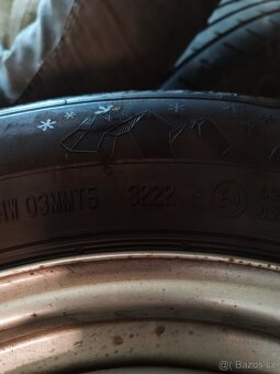 Prodám Disky 5x112 i s pneu 195/65/15 zimní - 3