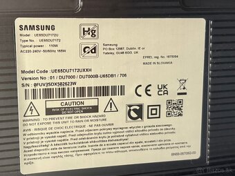 Televízor 65" Samsung UE65DU7172 - 3